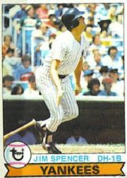 1979 Topps Baseball Cards      599     Jim Spencer